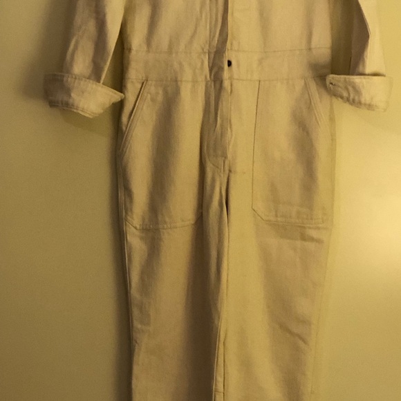 Faherty Overland Twill Jumpsuit - Picture 11 of 15